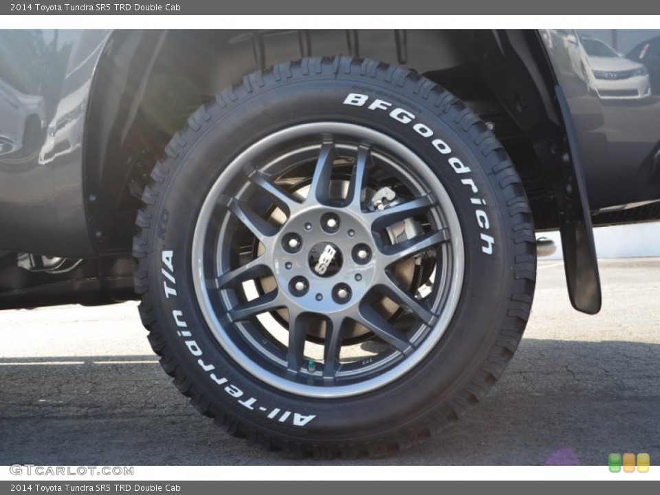 2014 Toyota Tundra SR5 TRD Double Cab Wheel and Tire Photo #86110859