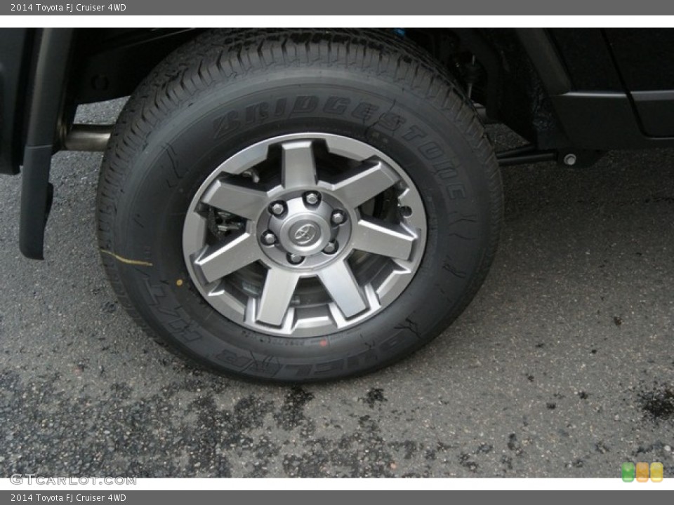 2014 Toyota FJ Cruiser 4WD Wheel and Tire Photo #86111335