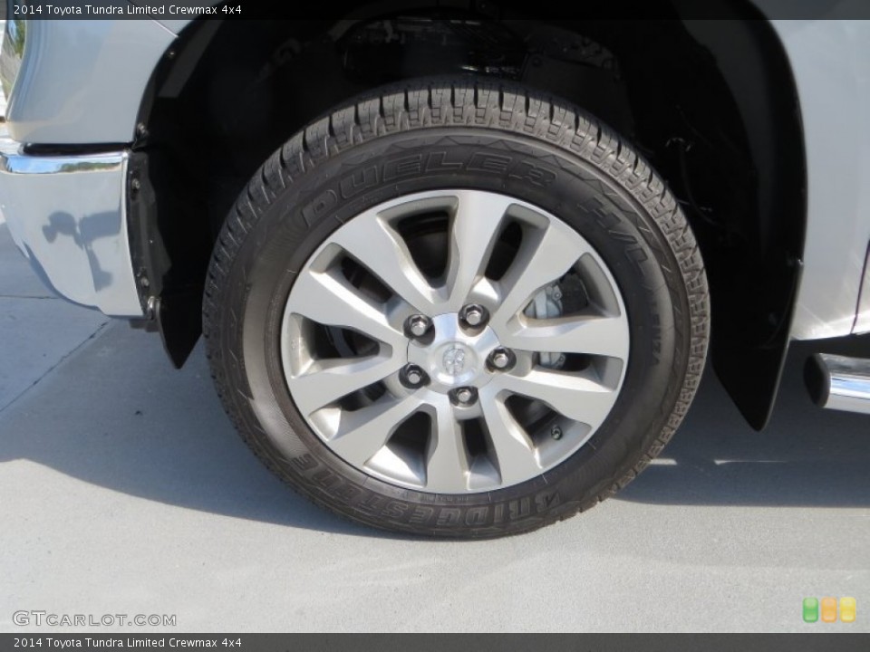 2014 Toyota Tundra Limited Crewmax 4x4 Wheel and Tire Photo #86111377
