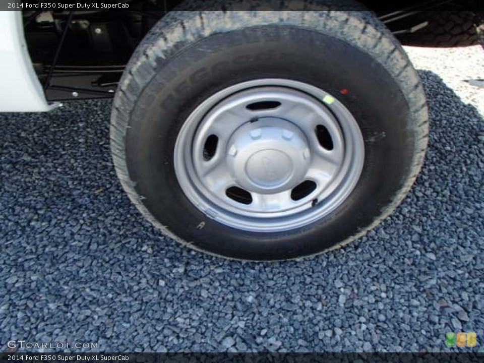 2014 Ford F350 Super Duty XL SuperCab Wheel and Tire Photo #86118315