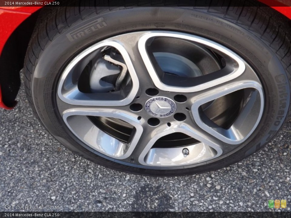 2014 Mercedes-Benz CLA 250 Wheel and Tire Photo #86119704