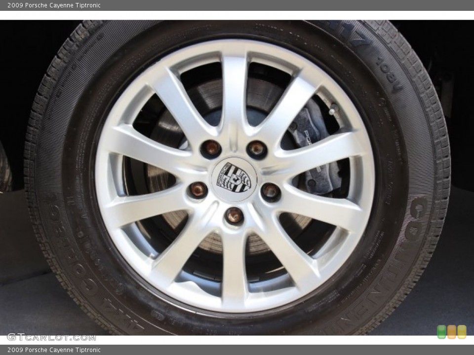 2009 Porsche Cayenne Tiptronic Wheel and Tire Photo #86121987