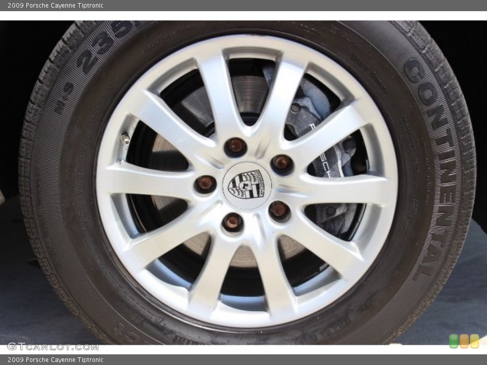 2009 Porsche Cayenne Tiptronic Wheel and Tire Photo #86122008
