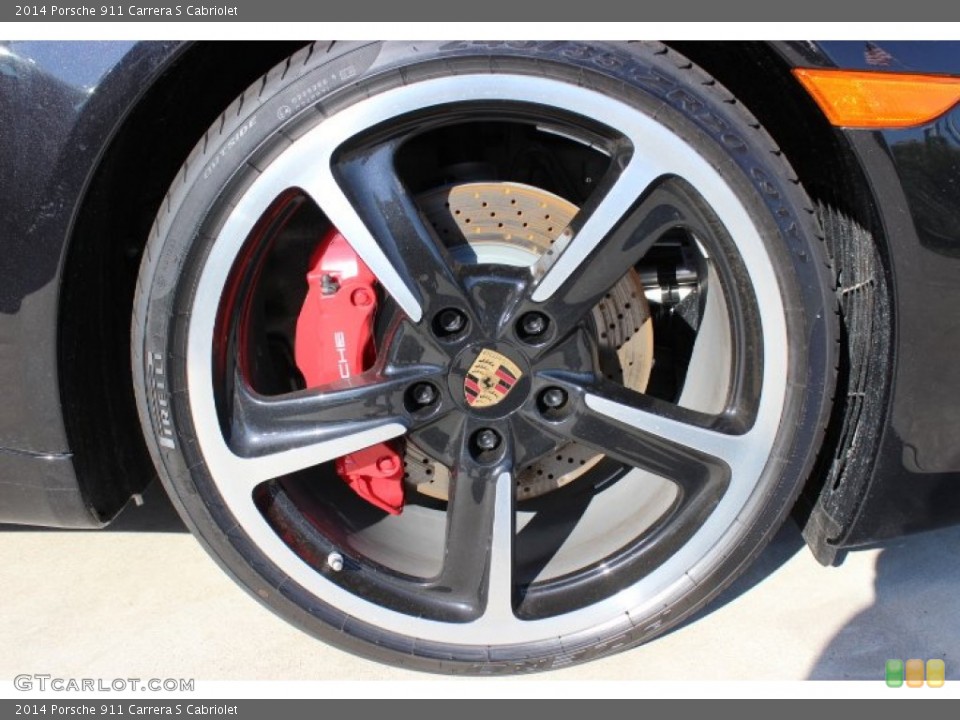 2014 Porsche 911 Carrera S Cabriolet Wheel and Tire Photo #86123075
