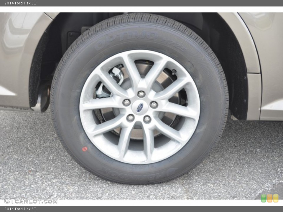 2014 Ford Flex SE Wheel and Tire Photo #86126976