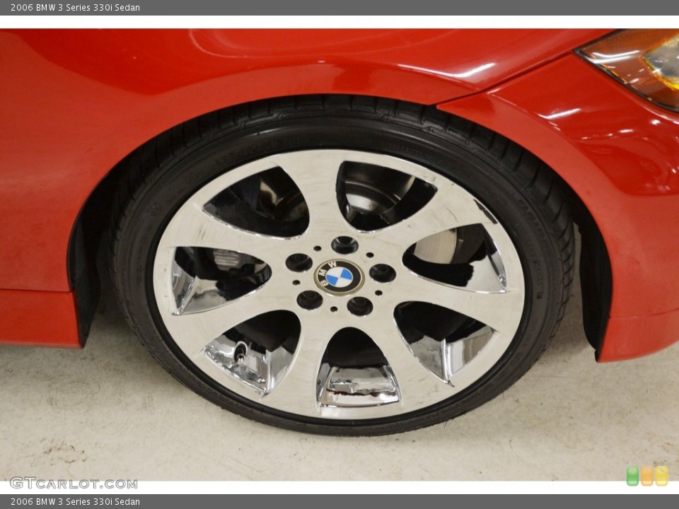 2006 BMW 3 Series 330i Sedan Wheel and Tire Photo #86130393