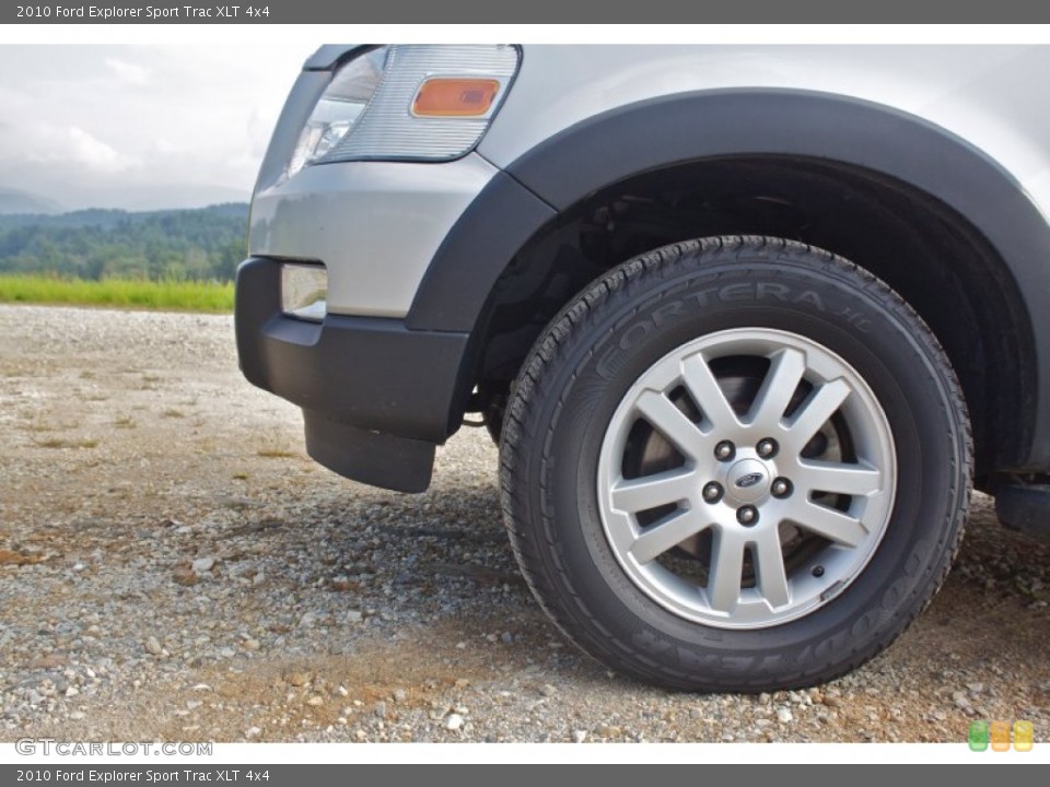 2010 Ford Explorer Sport Trac XLT 4x4 Wheel and Tire Photo #86137607