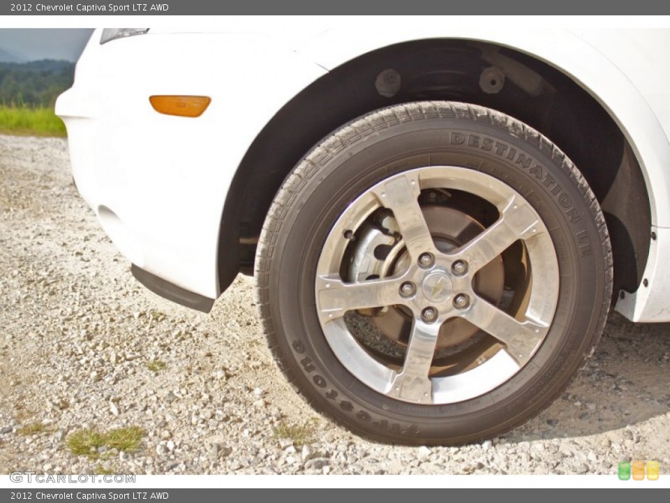 2012 Chevrolet Captiva Sport LTZ AWD Wheel and Tire Photo #86138475