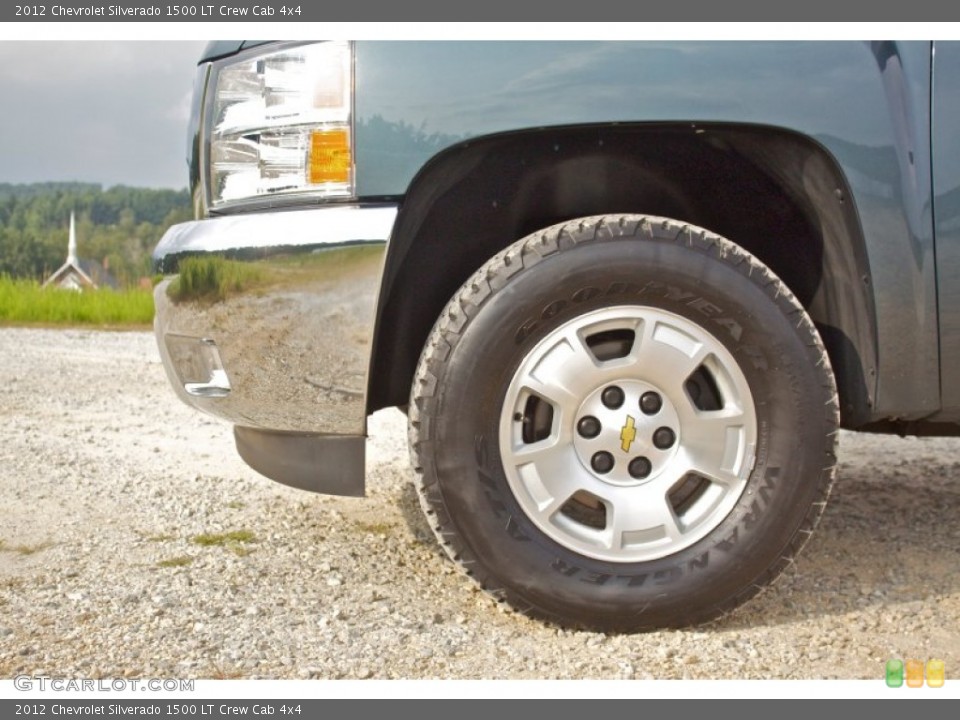 2012 Chevrolet Silverado 1500 LT Crew Cab 4x4 Wheel and Tire Photo #86139000