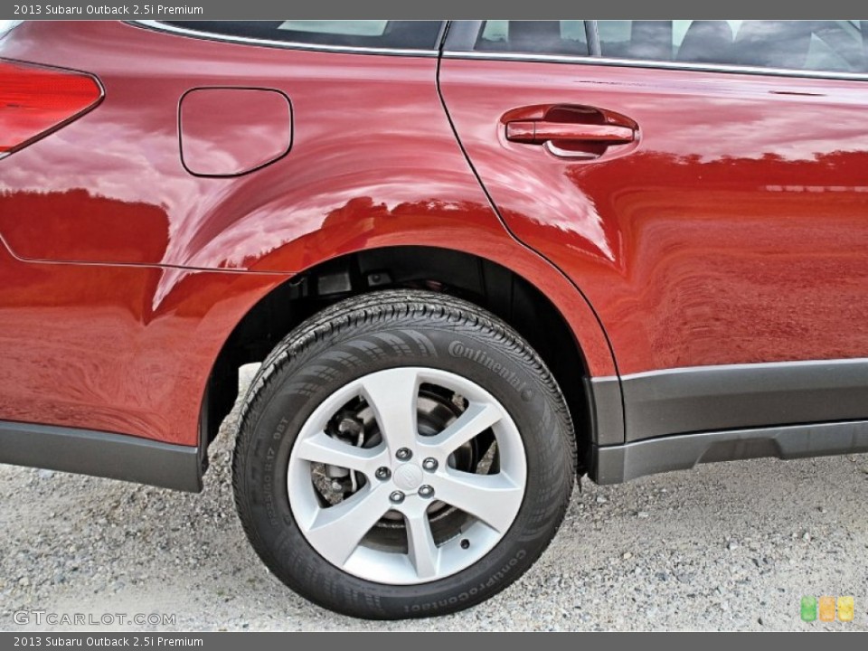 2013 Subaru Outback 2.5i Premium Wheel and Tire Photo #86140101