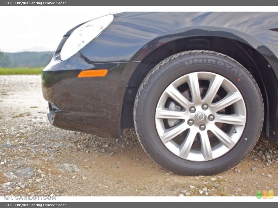 2010 Chrysler Sebring Limited Sedan Wheel and Tire Photo #86141610