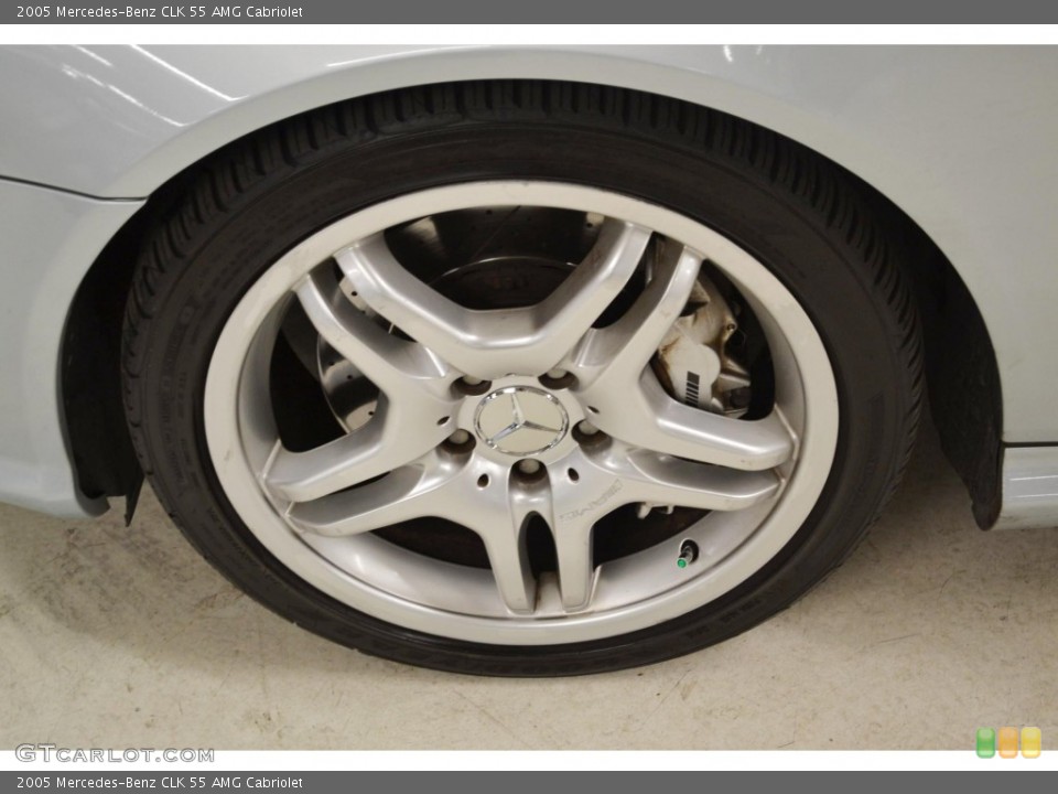 2005 Mercedes-Benz CLK 55 AMG Cabriolet Wheel and Tire Photo #86142744