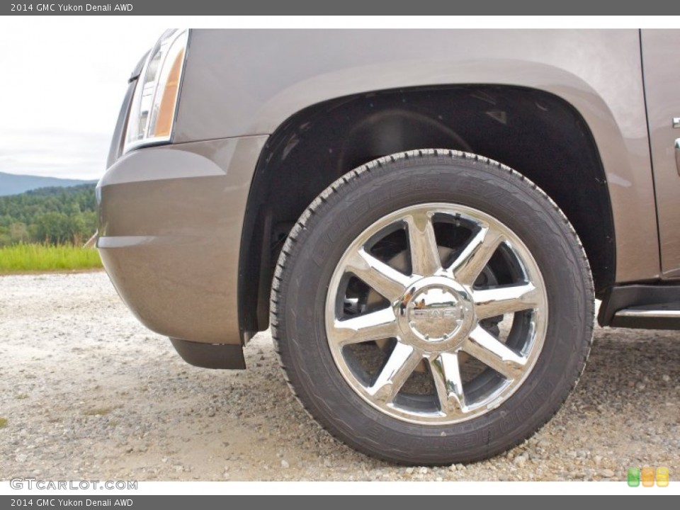 2014 GMC Yukon Denali AWD Wheel and Tire Photo #86143329
