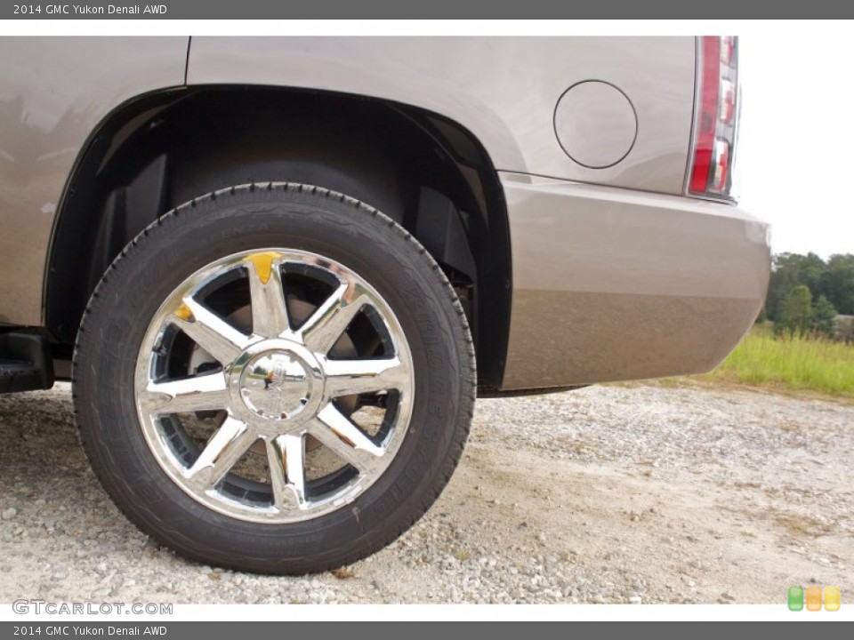 2014 GMC Yukon Denali AWD Wheel and Tire Photo #86143353
