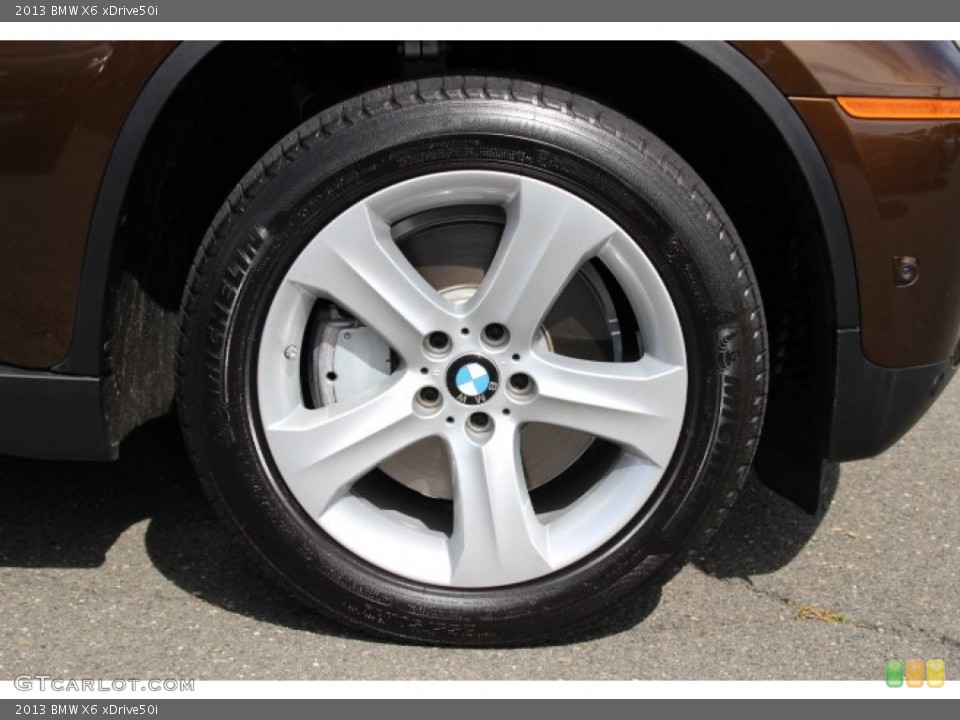 2013 BMW X6 xDrive50i Wheel and Tire Photo #86143362