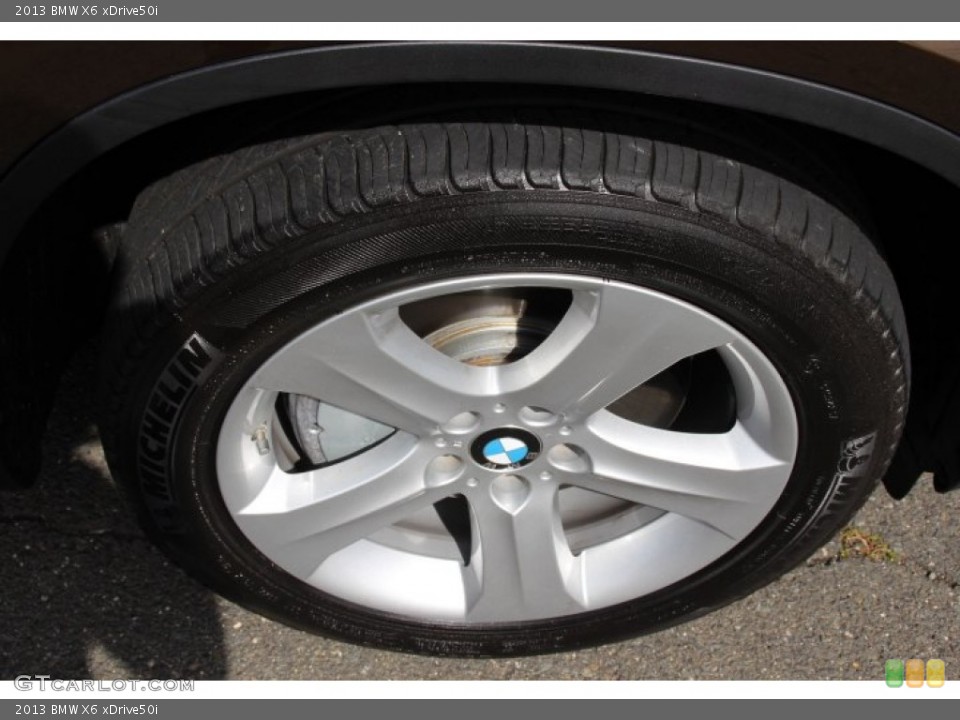 2013 BMW X6 xDrive50i Wheel and Tire Photo #86143374