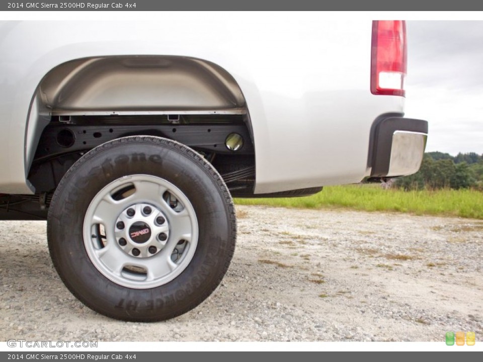 2014 GMC Sierra 2500HD Regular Cab 4x4 Wheel and Tire Photo #86143695