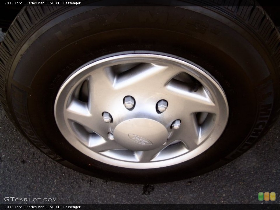 2013 Ford E Series Van E350 XLT Passenger Wheel and Tire Photo #86148549
