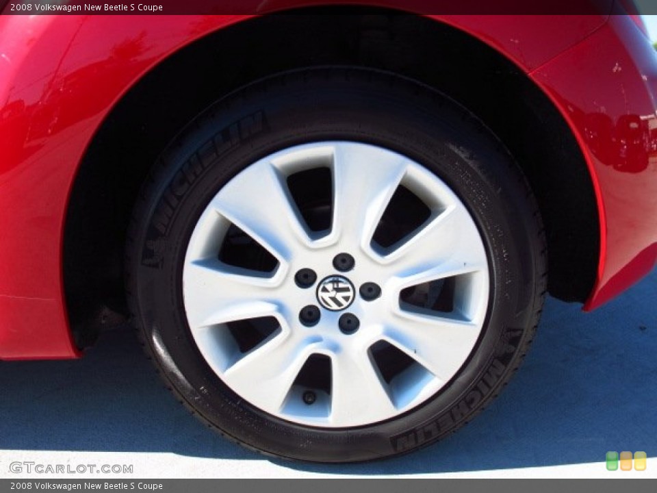 2008 Volkswagen New Beetle S Coupe Wheel and Tire Photo #86149125