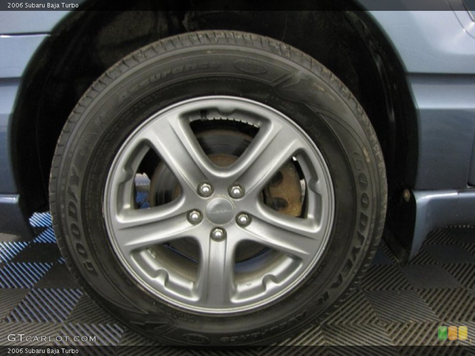 2006 Subaru Baja Turbo Wheel and Tire Photo #86150454