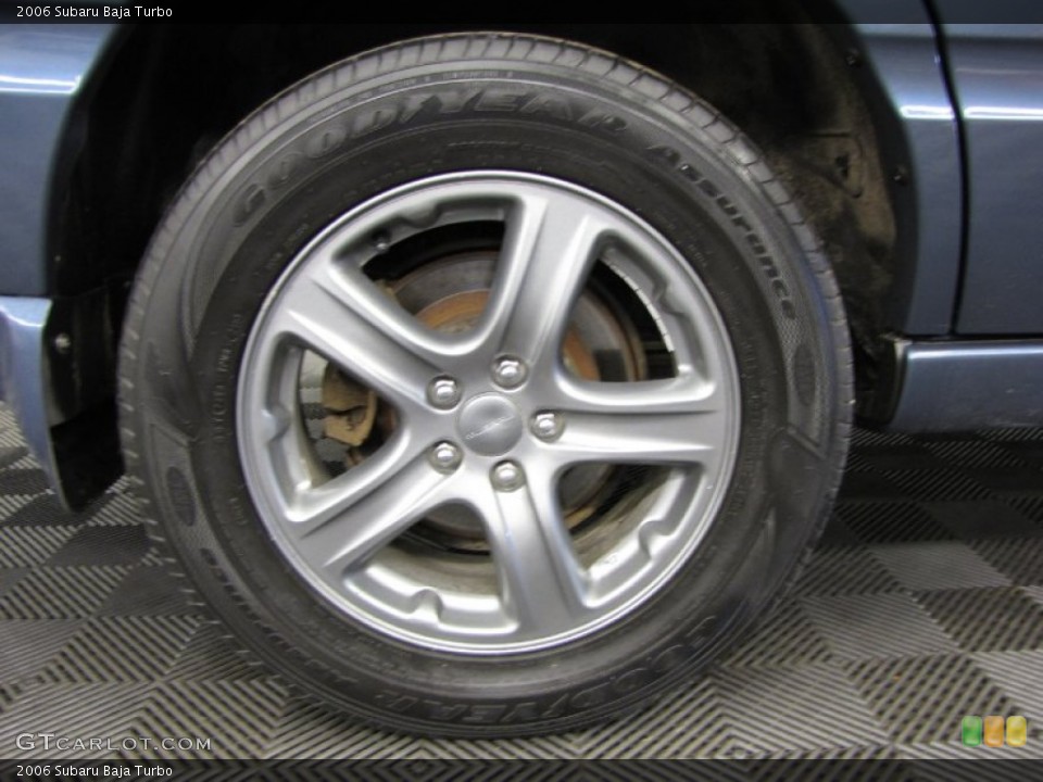 2006 Subaru Baja Turbo Wheel and Tire Photo #86150487