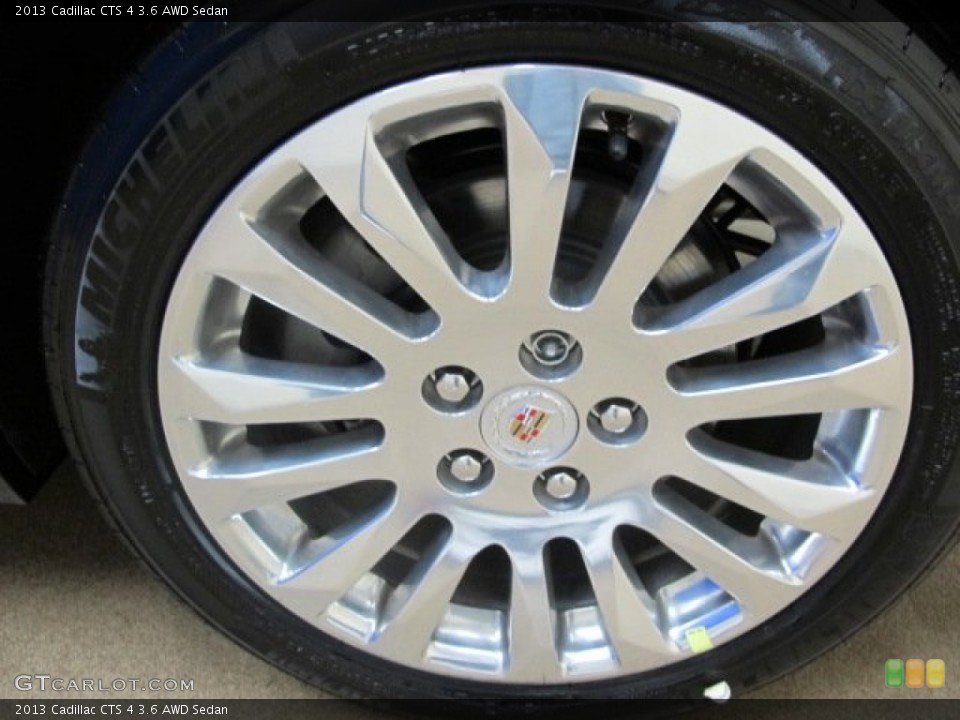 2013 Cadillac CTS 4 3.6 AWD Sedan Wheel and Tire Photo #86150589