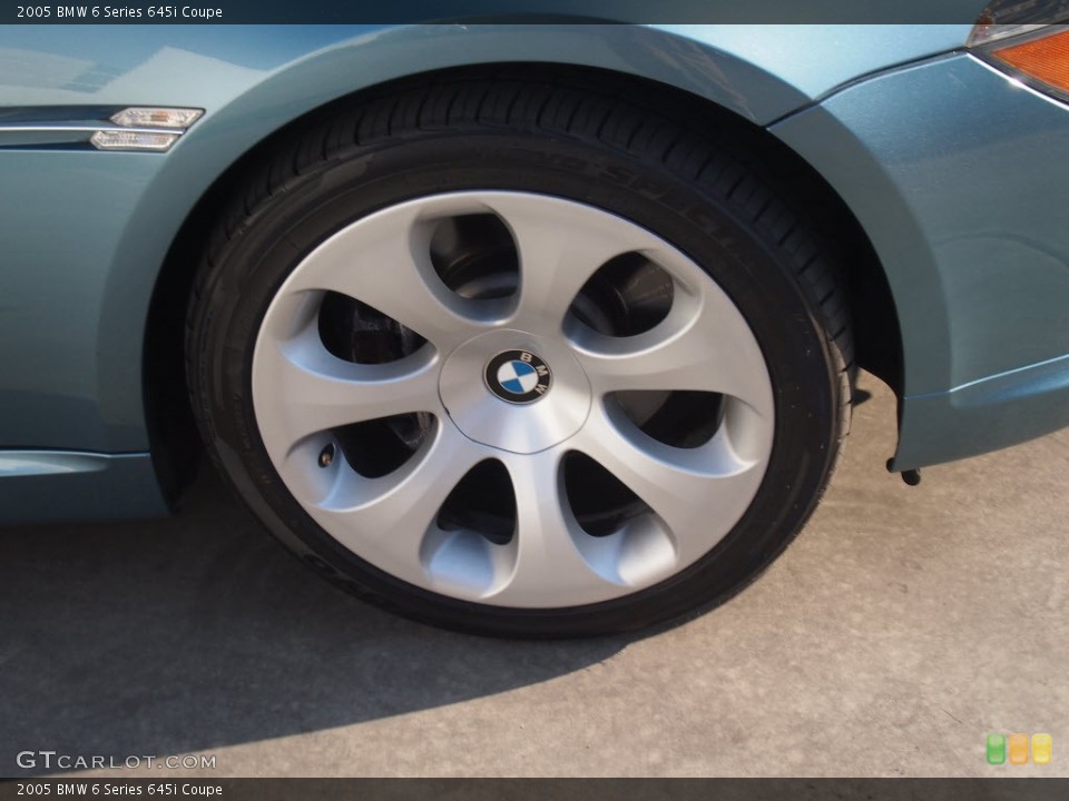 2005 BMW 6 Series 645i Coupe Wheel and Tire Photo #86152152