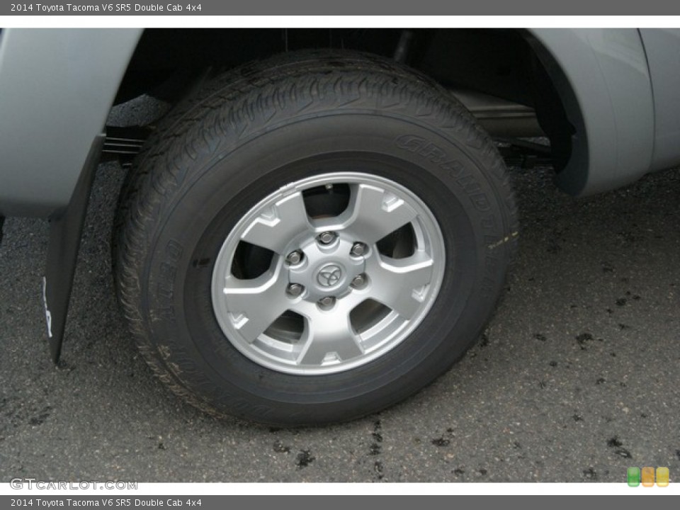 2014 Toyota Tacoma V6 SR5 Double Cab 4x4 Wheel and Tire Photo #86152161