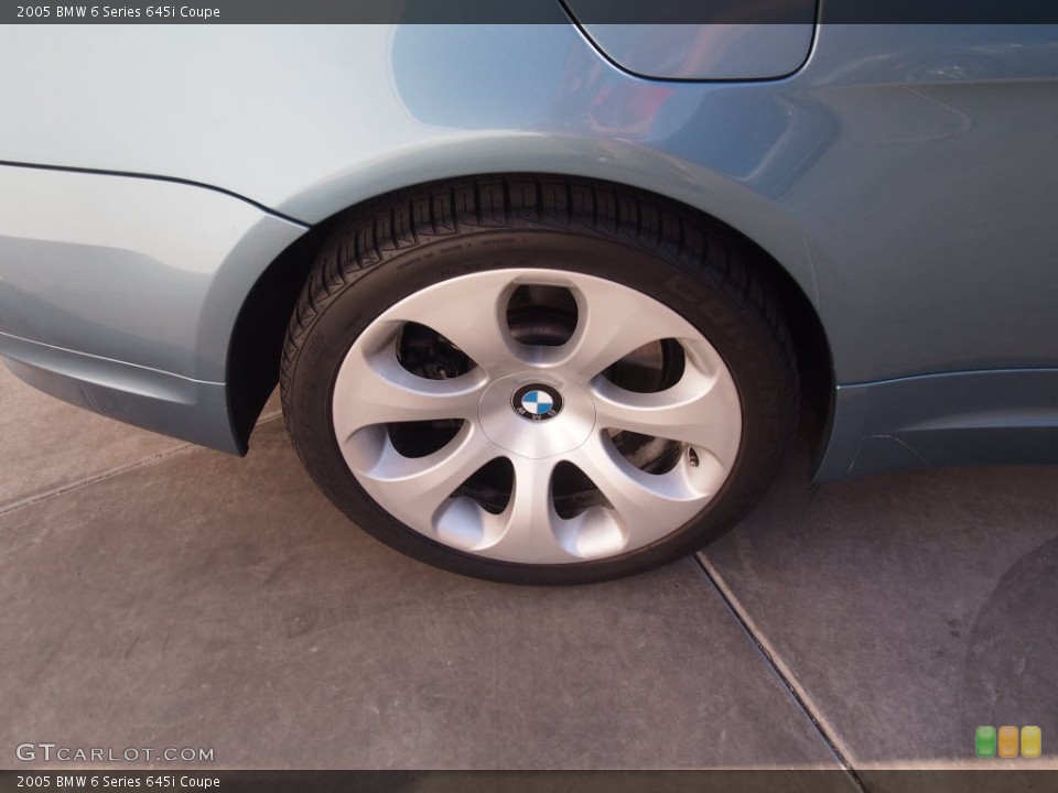 2005 BMW 6 Series 645i Coupe Wheel and Tire Photo #86152197