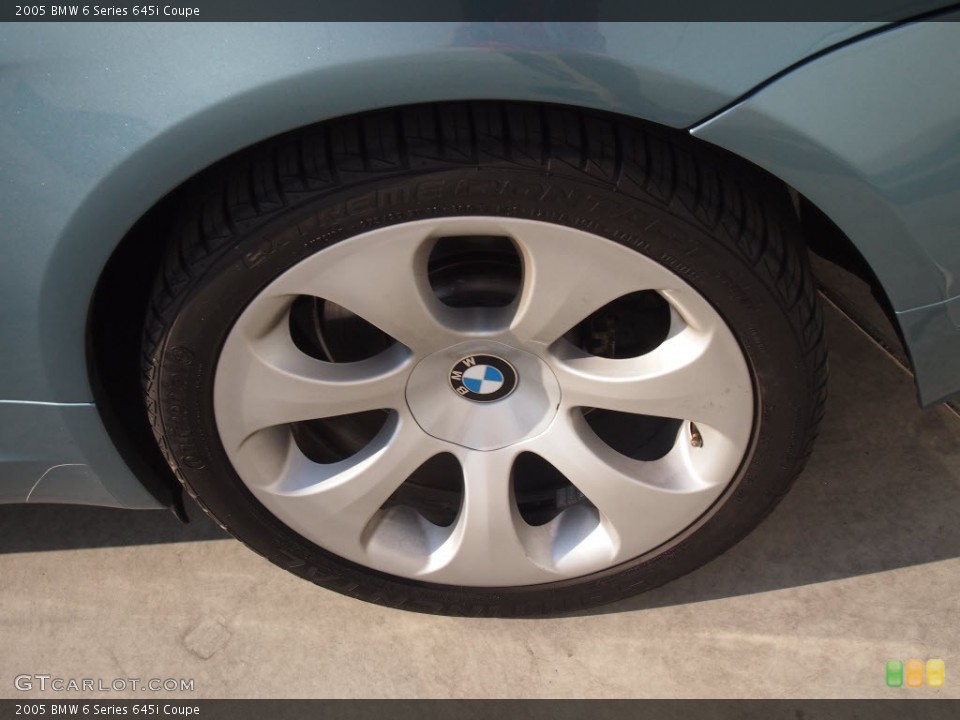 2005 BMW 6 Series 645i Coupe Wheel and Tire Photo #86152230