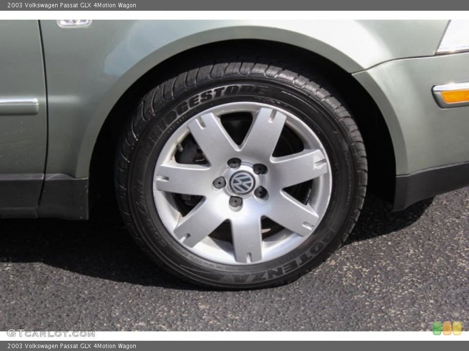2003 Volkswagen Passat GLX 4Motion Wagon Wheel and Tire Photo #86152464