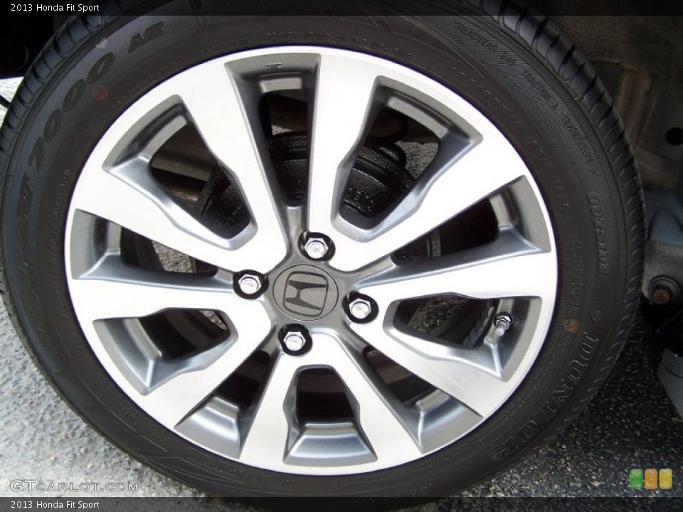 2013 Honda Fit Sport Wheel and Tire Photo #86154858