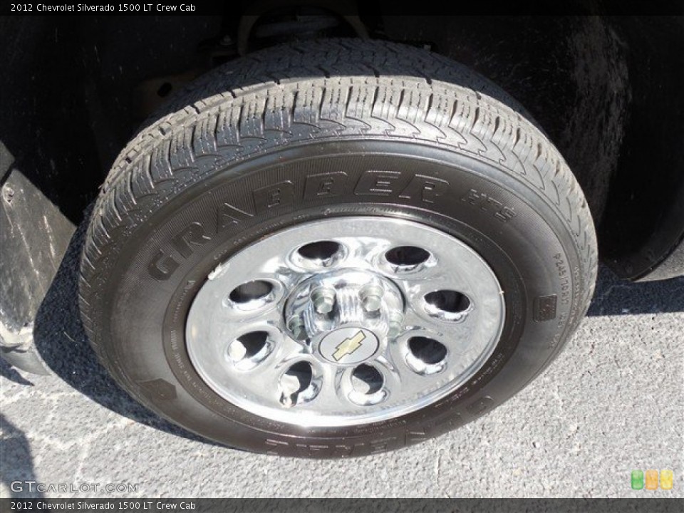 2012 Chevrolet Silverado 1500 LT Crew Cab Wheel and Tire Photo #86167262