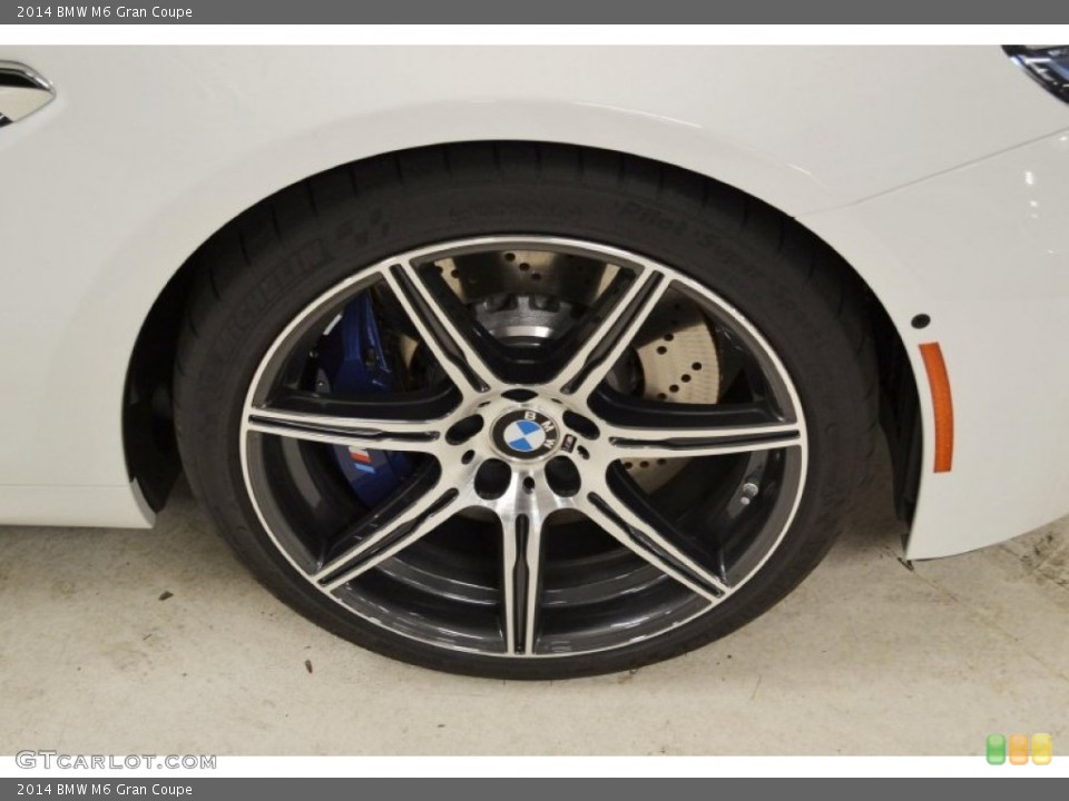 2014 BMW M6 Gran Coupe Wheel and Tire Photo #86170928