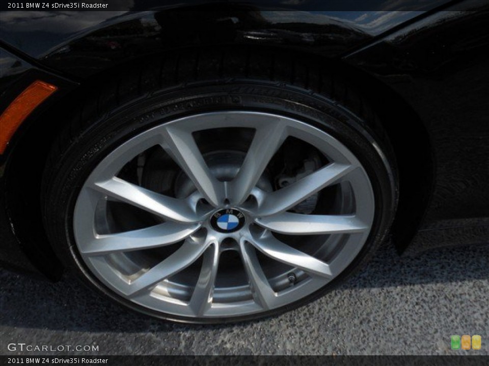 2011 BMW Z4 sDrive35i Roadster Wheel and Tire Photo #86171480