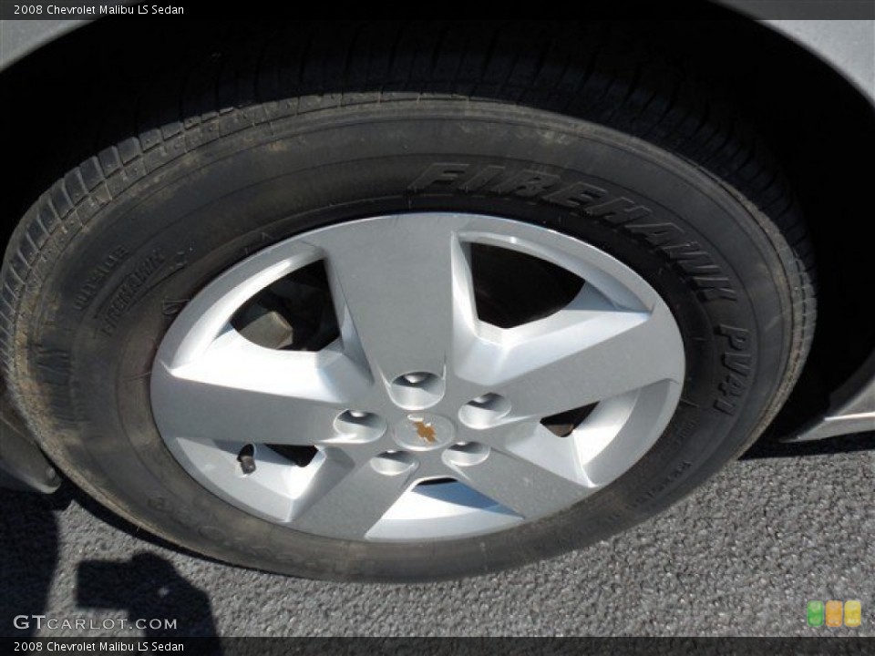 2008 Chevrolet Malibu LS Sedan Wheel and Tire Photo #86173130