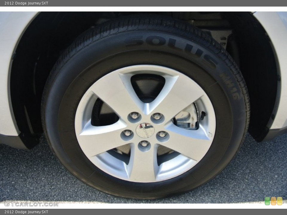 2012 Dodge Journey SXT Wheel and Tire Photo #86174837