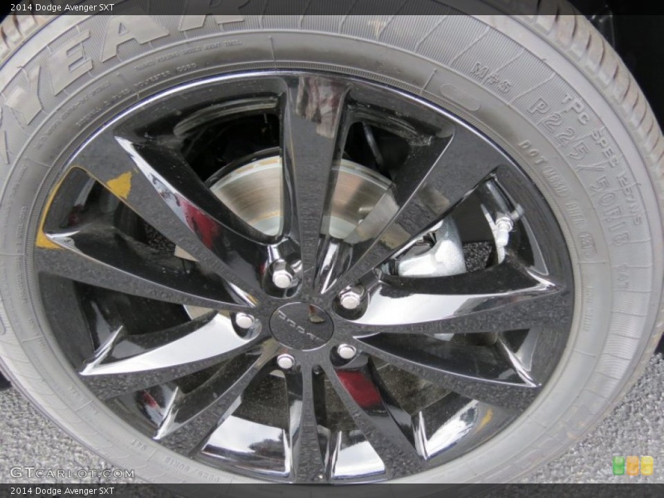 2014 Dodge Avenger SXT Wheel and Tire Photo #86178038