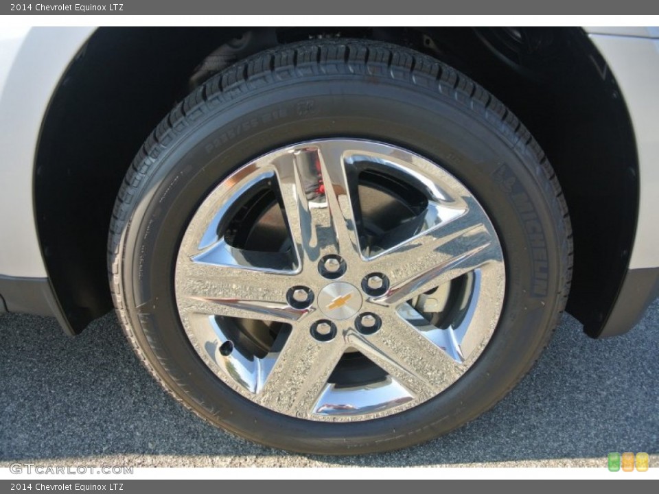 2014 Chevrolet Equinox LTZ Wheel and Tire Photo #86180219