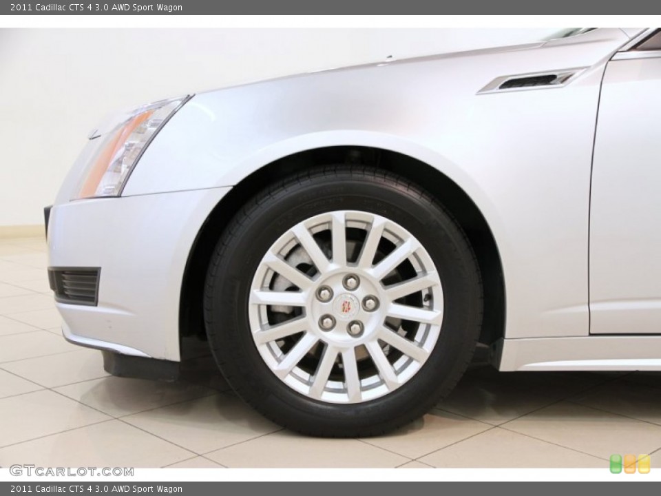 2011 Cadillac CTS 4 3.0 AWD Sport Wagon Wheel and Tire Photo #86180678