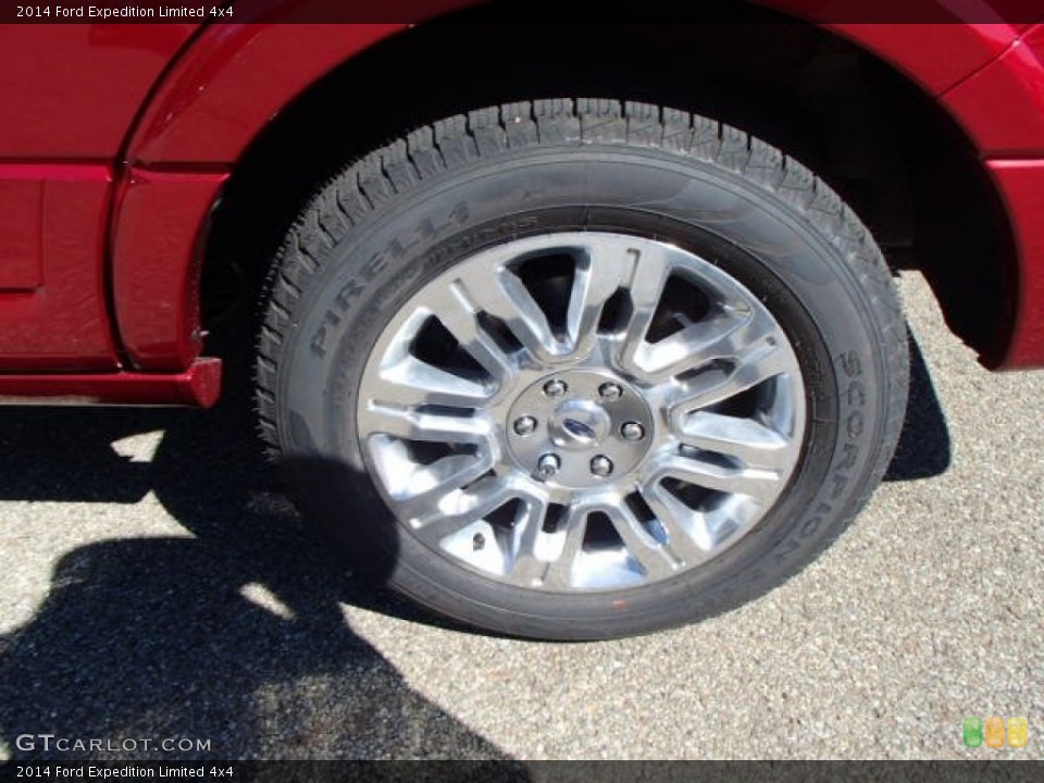 2014 Ford Expedition Limited 4x4 Wheel and Tire Photo #86182352