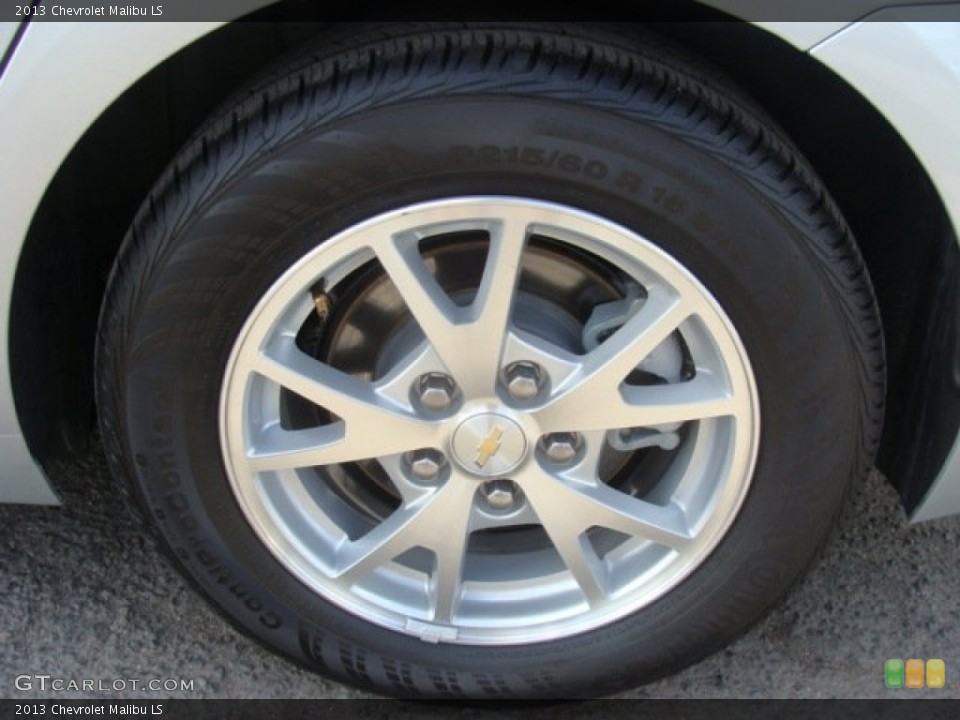 2013 Chevrolet Malibu LS Wheel and Tire Photo #86185910