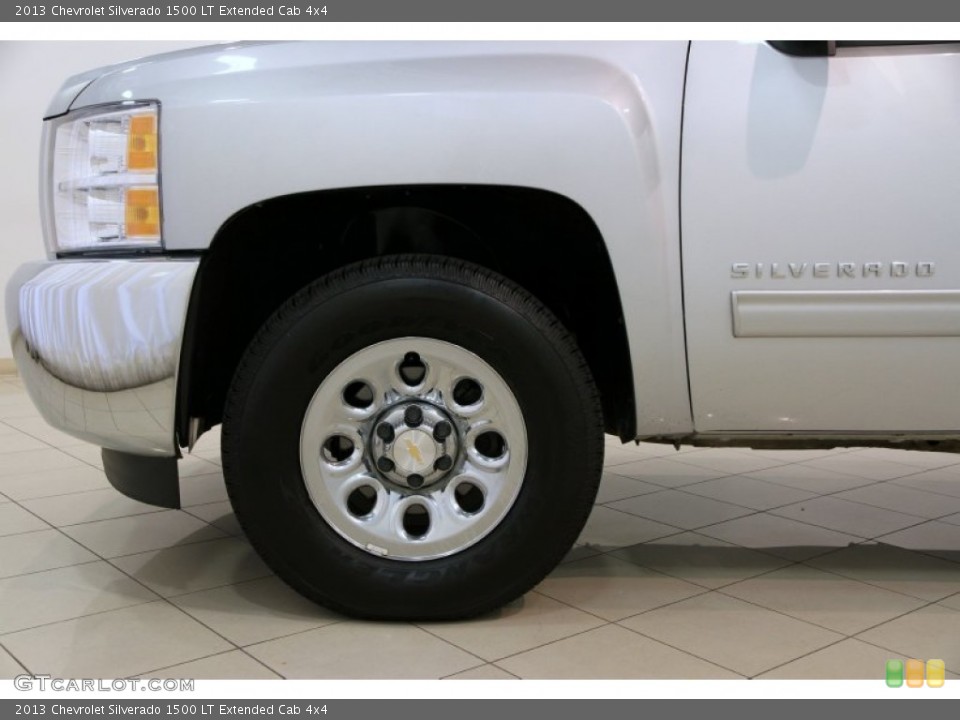 2013 Chevrolet Silverado 1500 LT Extended Cab 4x4 Wheel and Tire Photo #86190164