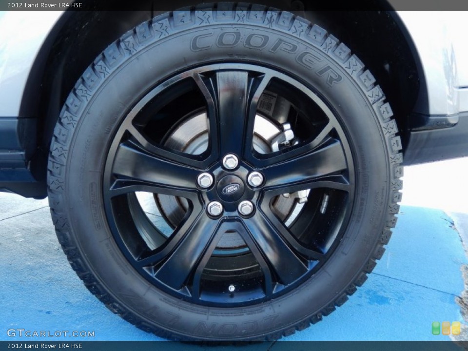 2012 Land Rover LR4 HSE Wheel and Tire Photo #86190215