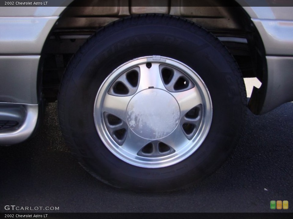 2002 Chevrolet Astro LT Wheel and Tire Photo #86198525