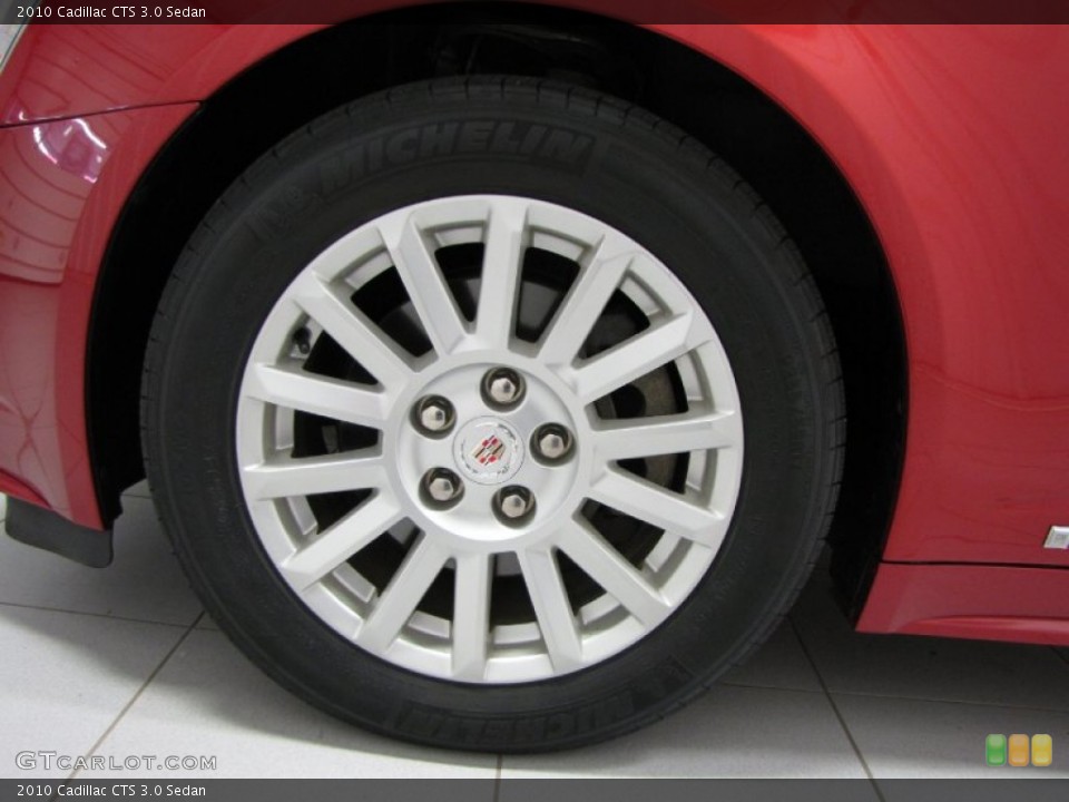 2010 Cadillac CTS 3.0 Sedan Wheel and Tire Photo #86199518