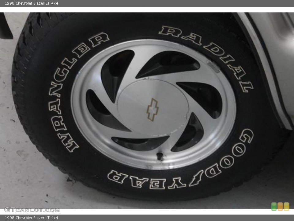 1998 Chevrolet Blazer LT 4x4 Wheel and Tire Photo #86204390
