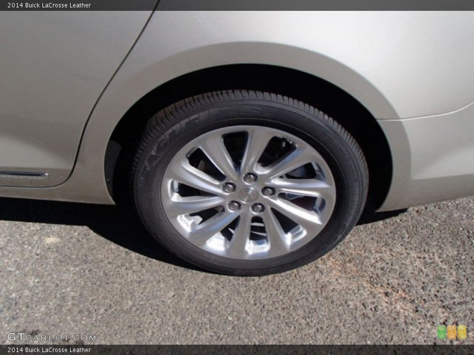 2014 Buick LaCrosse Leather Wheel and Tire Photo #86213924