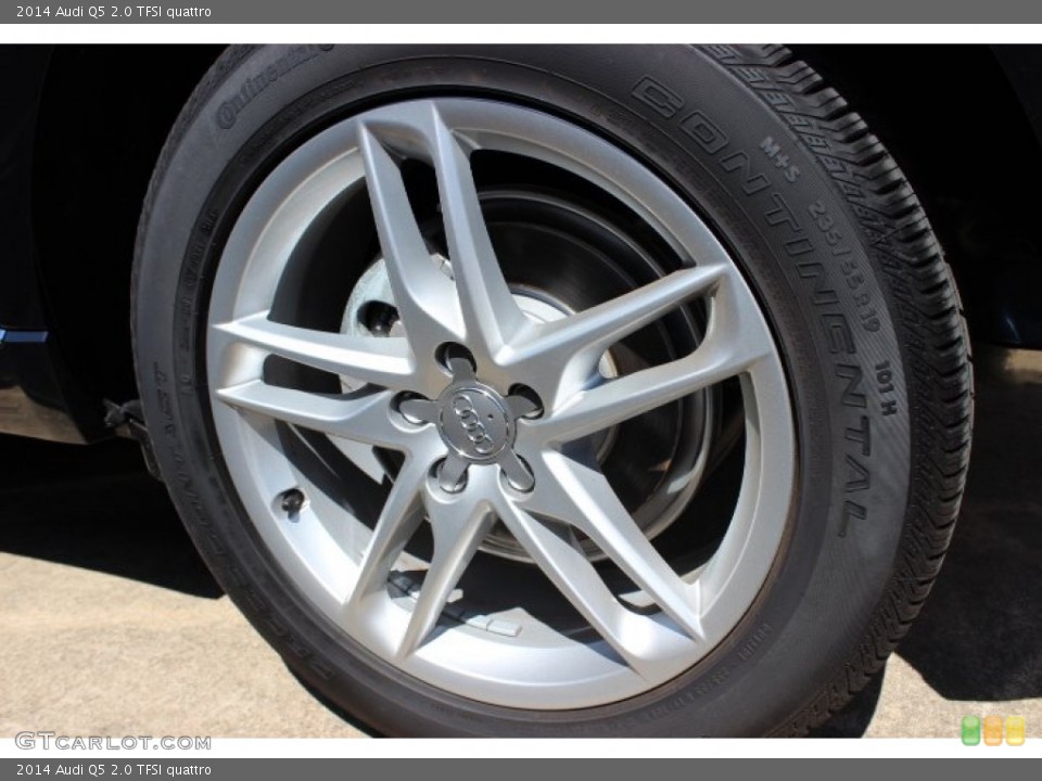 2014 Audi Q5 2.0 TFSI quattro Wheel and Tire Photo #86215931
