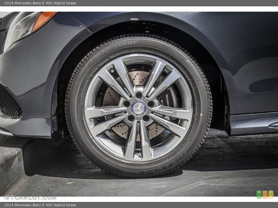 2014 Mercedes-Benz E 400 Hybrid Sedan Wheel and Tire Photo #86217605